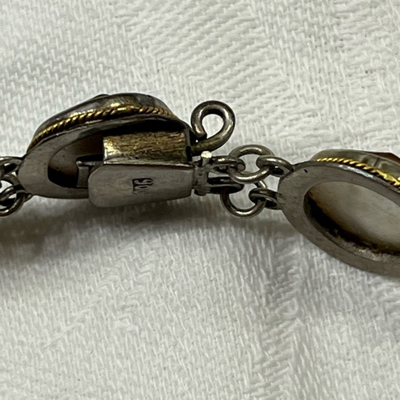 900 Silver Roman Centurion Cameo Necklace, Bracelet, and Earrings - 15 Cameos! - Picture 14 of 16